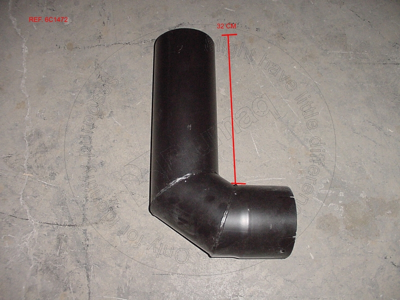 6C1472 BQ ВЫХЛОПНАЯ ТРУБА