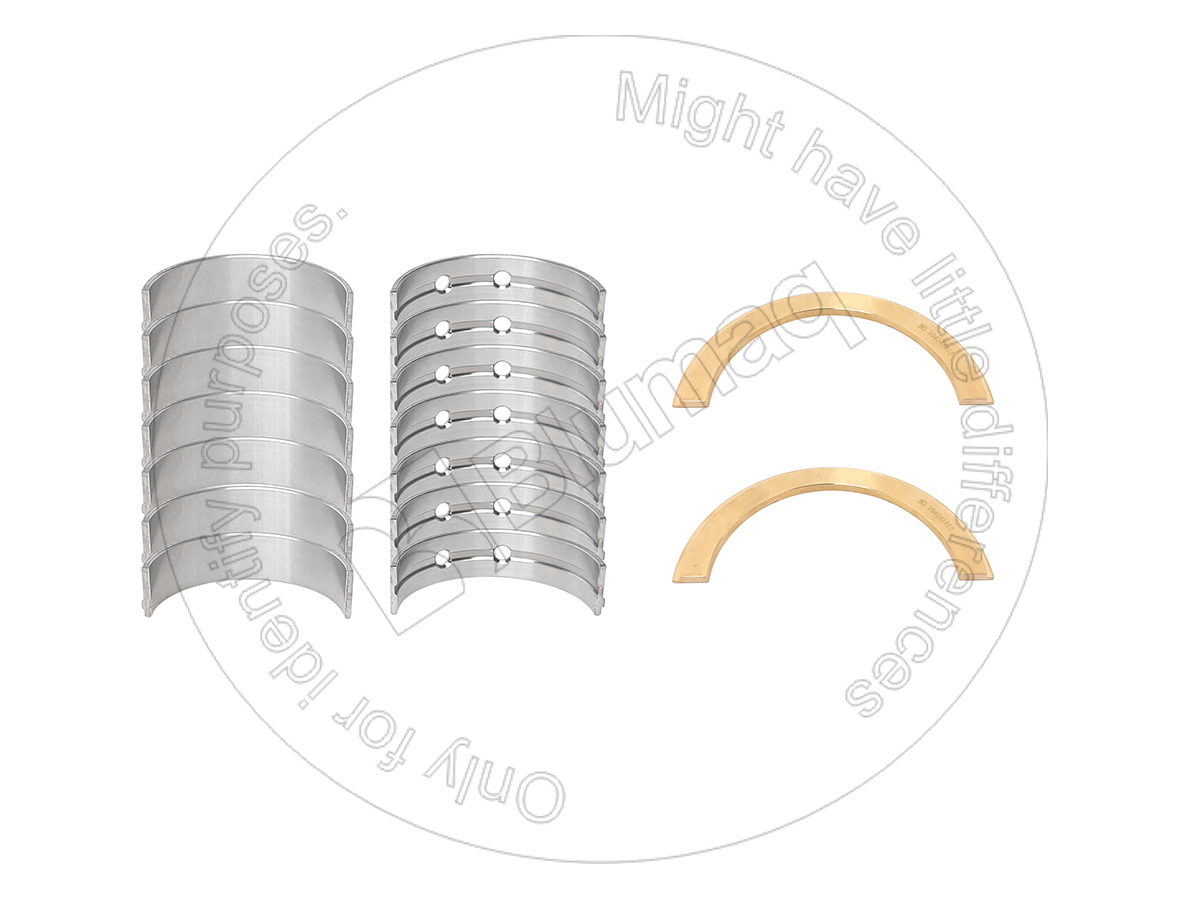 2436716 BQ КОМПЛЕКТ ГЛАВНЫХ ПОДШИПНИКОВ