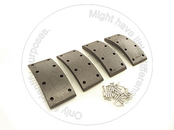 8R1932 ST НАБОР ТОРМОЗНЫХ КОЛОДОК