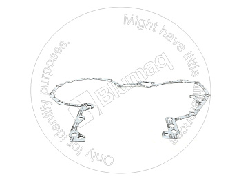 7N8548 BQ БУМАЖНАЯ ПРОКЛАДКА