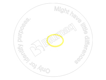 8H1607 BQ УПЛОТНИТЕЛЬНОЕ КОЛЬЦО