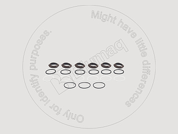 VOE12978543 OE JGO. RETENES FRENO-Suitable for Volvo