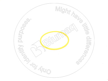 8T7226 BQ УПЛОТНИТЕЛЬНОЕ КОЛЬЦО