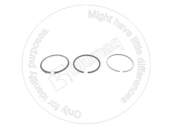 YMR001000 OR НАБОР КОЛЕЦ (+ O.50