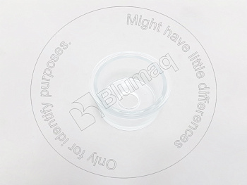 HUNE30059 ST Стекляная колба топливного фильтра, 93х5