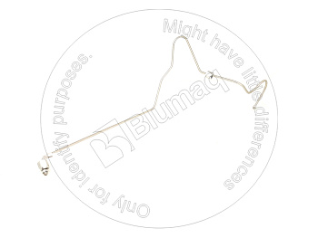 2P2654 ST ТРУБКА ИНЖЕКТОРА