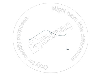 4H9612 ST ТРУБКА ИНЖЕКТОРА